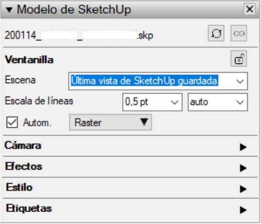 Interfaz de bienvenida Sketchup 2020