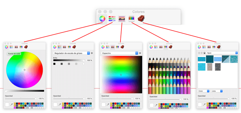Creación de materiales en Mac OSX