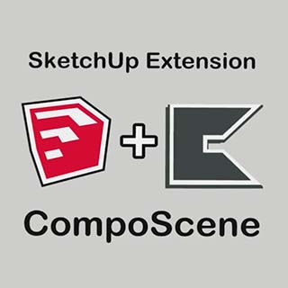 CompoScene para SketchUp, de Indie3D