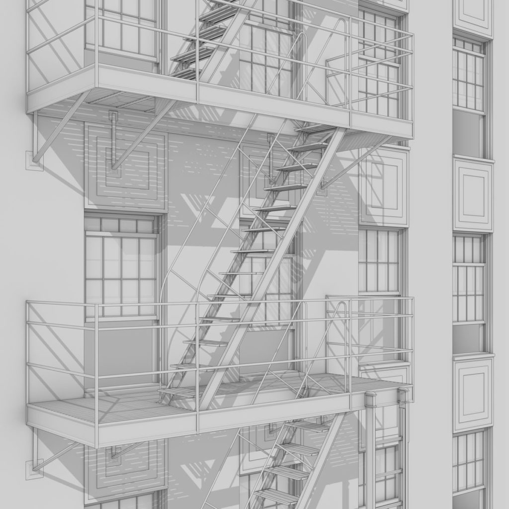 Fire staircase · March 2022